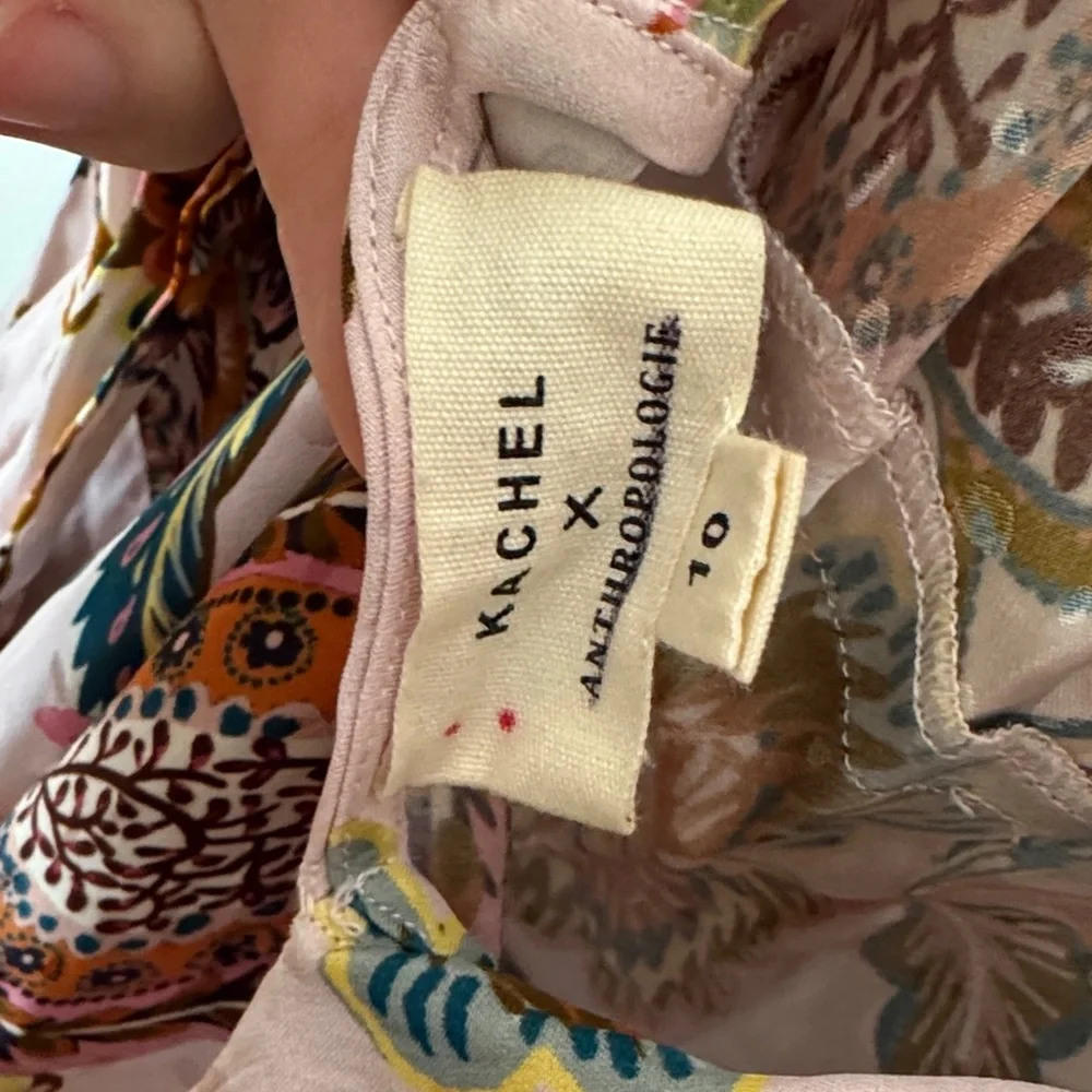 Kachel Flutter Sleeve Slip Dress - Picture 2 of 5